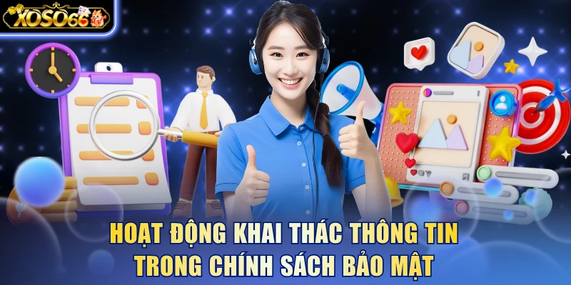 Hoạt động khai thác thông tin trong chính sách bảo mật